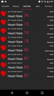 Pulse Rate android App screenshot 6