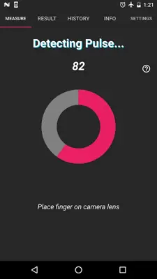 Pulse Rate android App screenshot 7